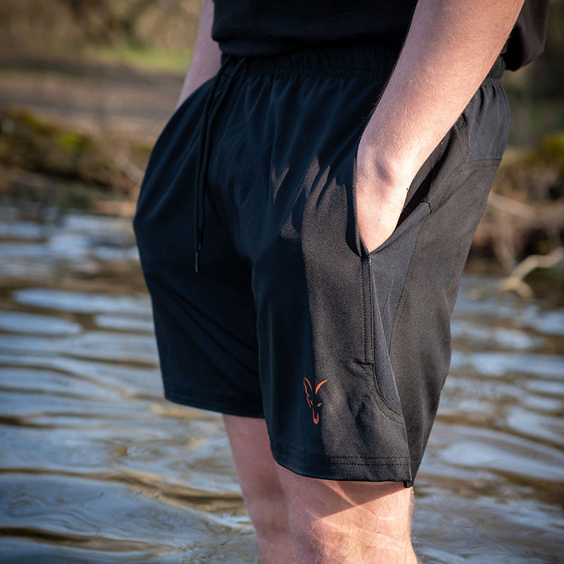 Fox Collection Black LW Swim Shorts